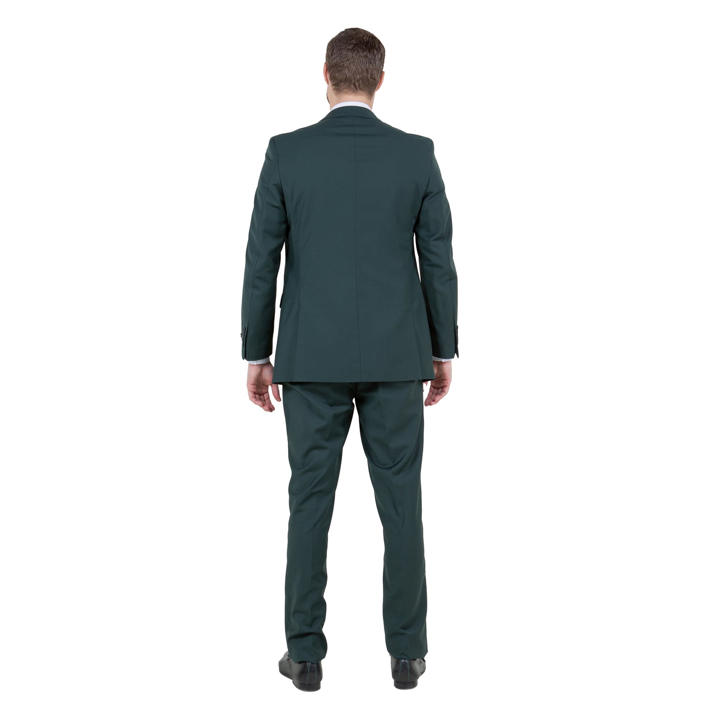 Men's Modern-Fit 3-Piece Suit Set w/ Jacket, Vest and Pants, Green