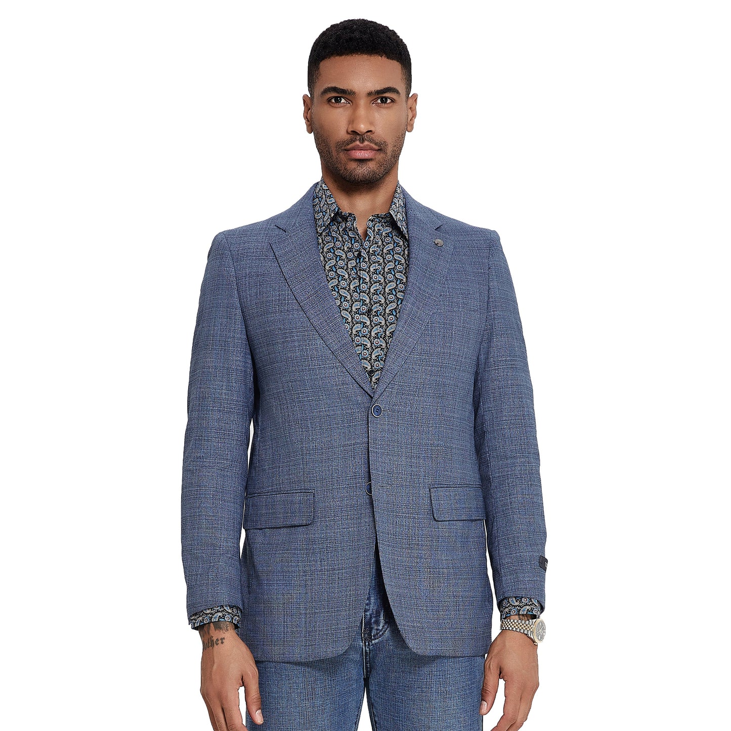 Men's Glen Check Slim-Fit Sport Coat Only