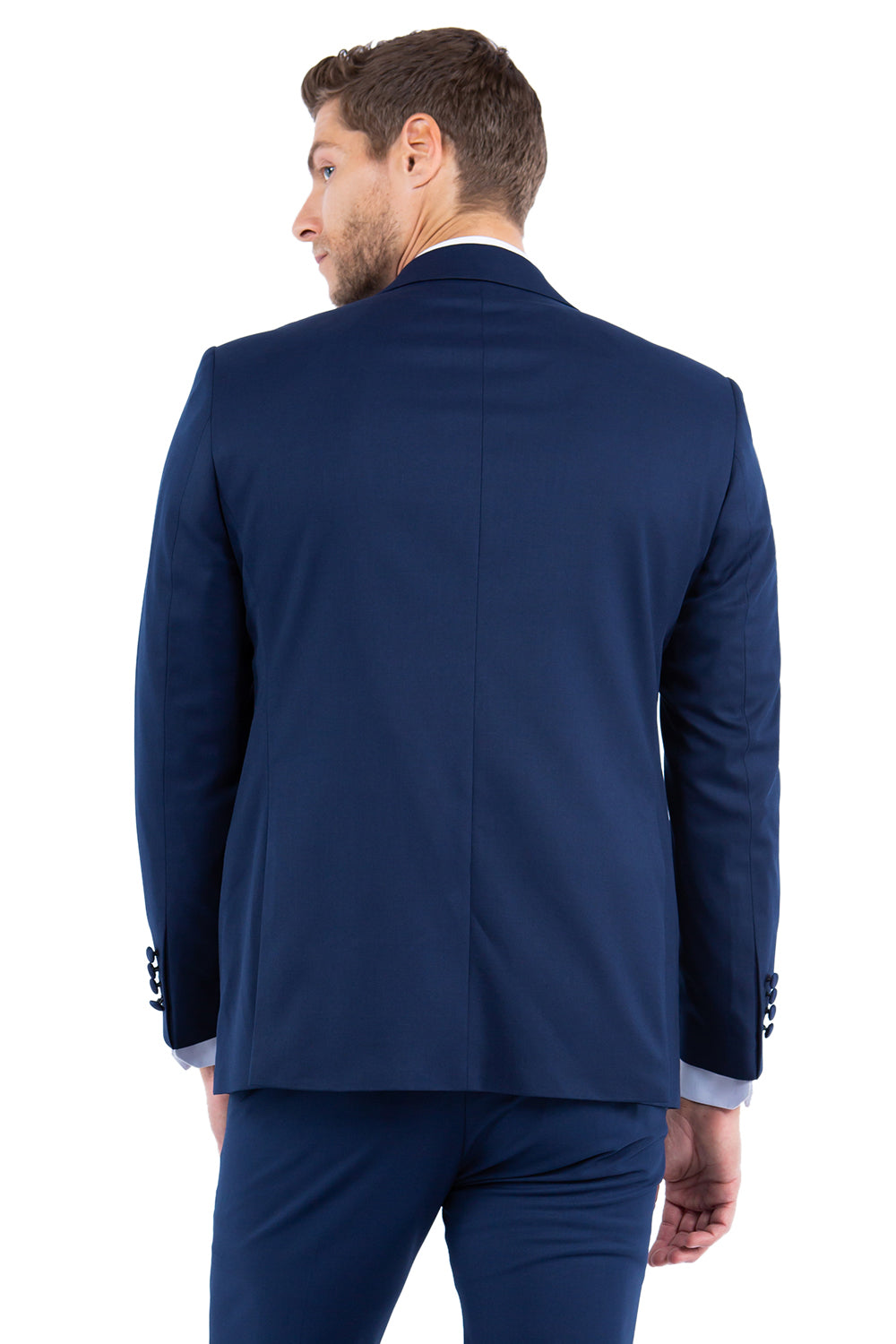Zegarie Slim Fit Tuxedo Separates Jacket, Navy w/ Satin Notch Lapel