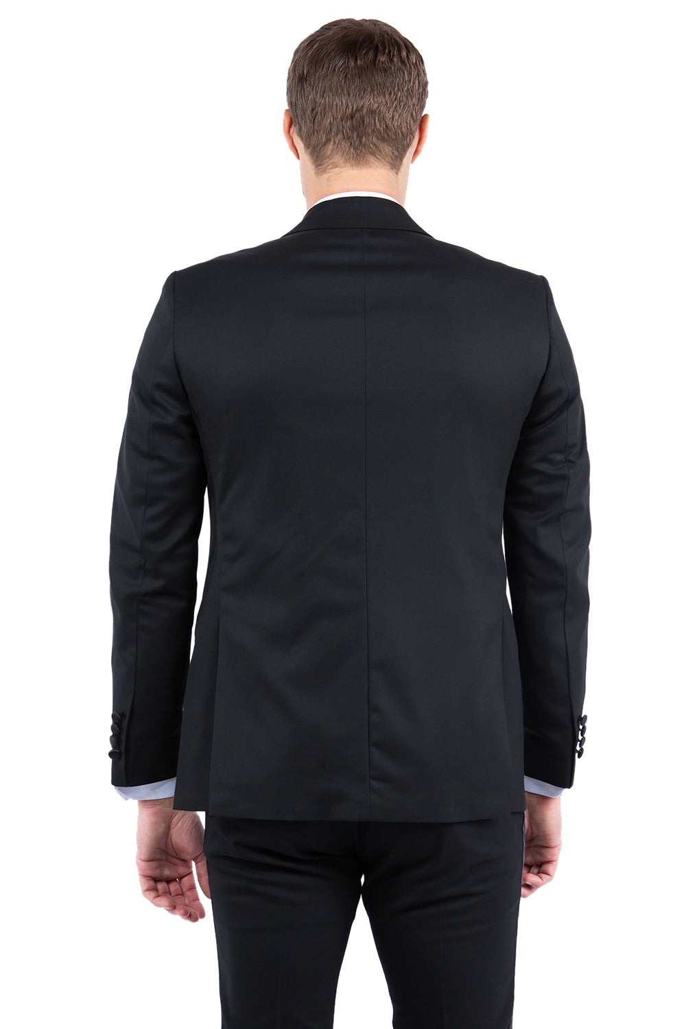 Zegarie Slim Fit Tuxedo Separates Jacket, Black w/ Satin Peak Lapel
