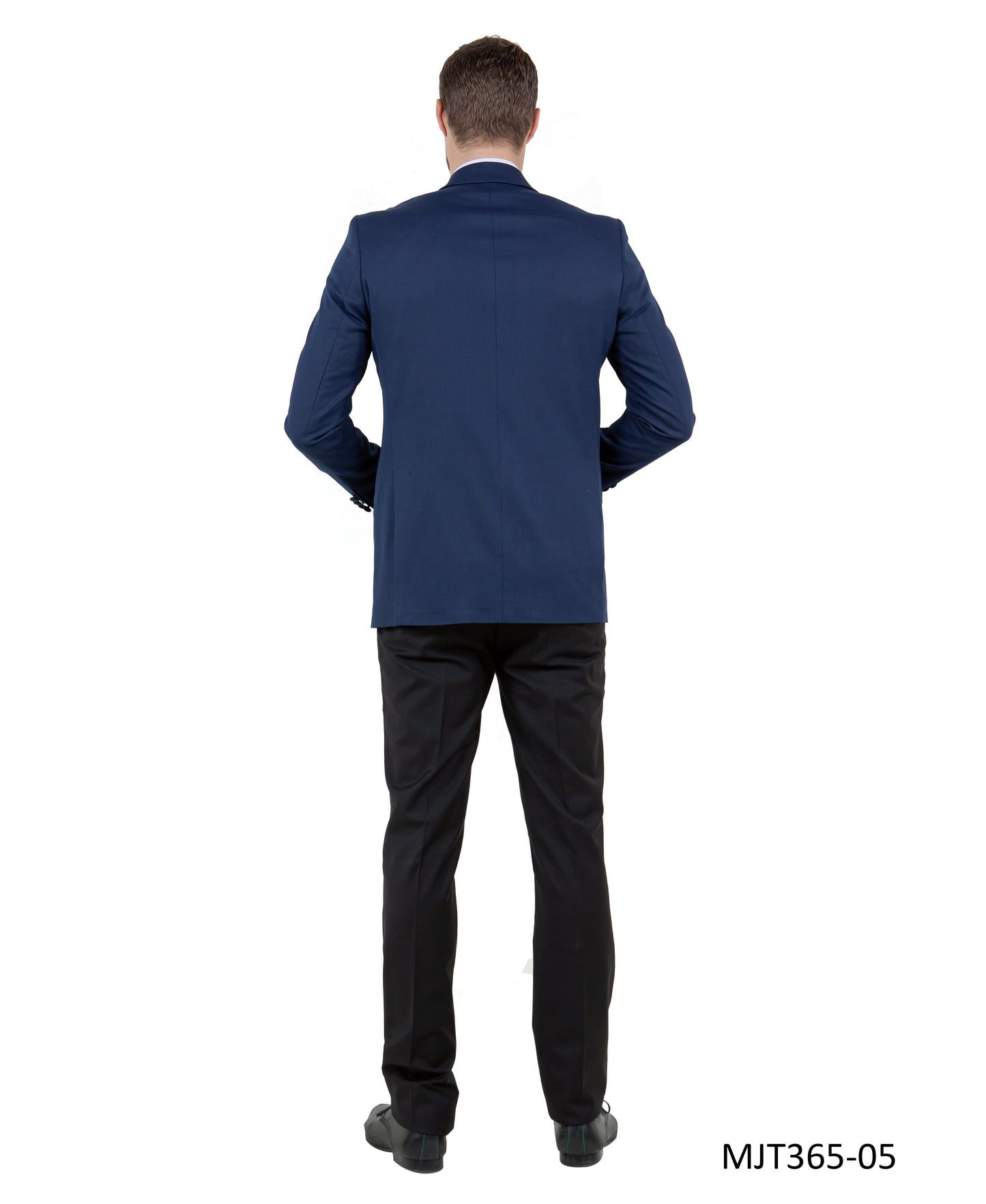 Zegarie Slim Fit Tuxedo Separates Jacket, Navy w/ Satin Peak Lapel