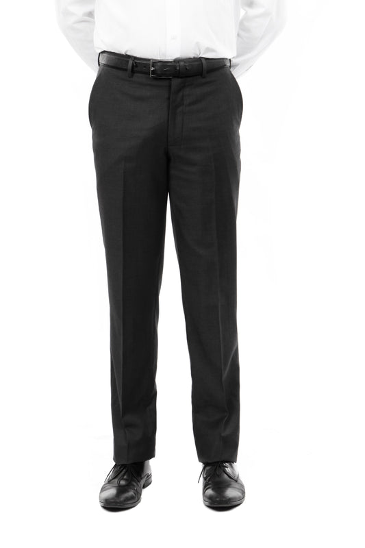 Tazio Slim Fit Stretch Dress Pants, Black - Julinie