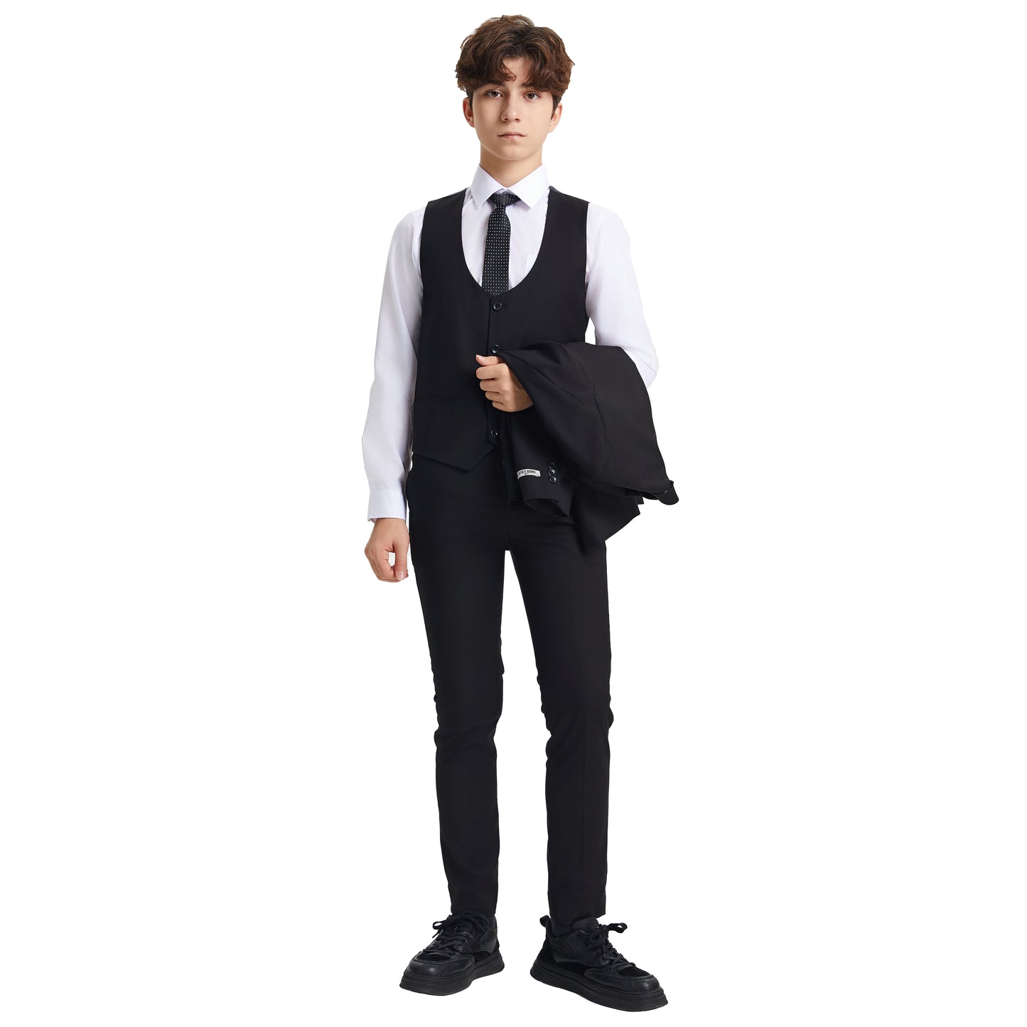 Stacy Adams Boy's 5pc Suit Set