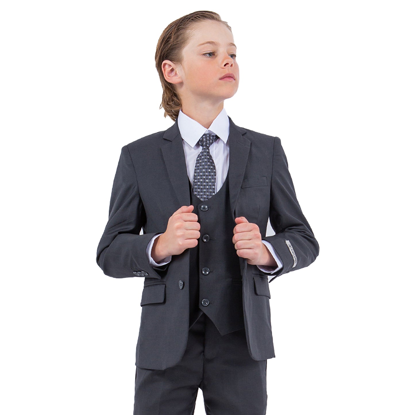Stacy Adams Boy's 5pc Suit Set