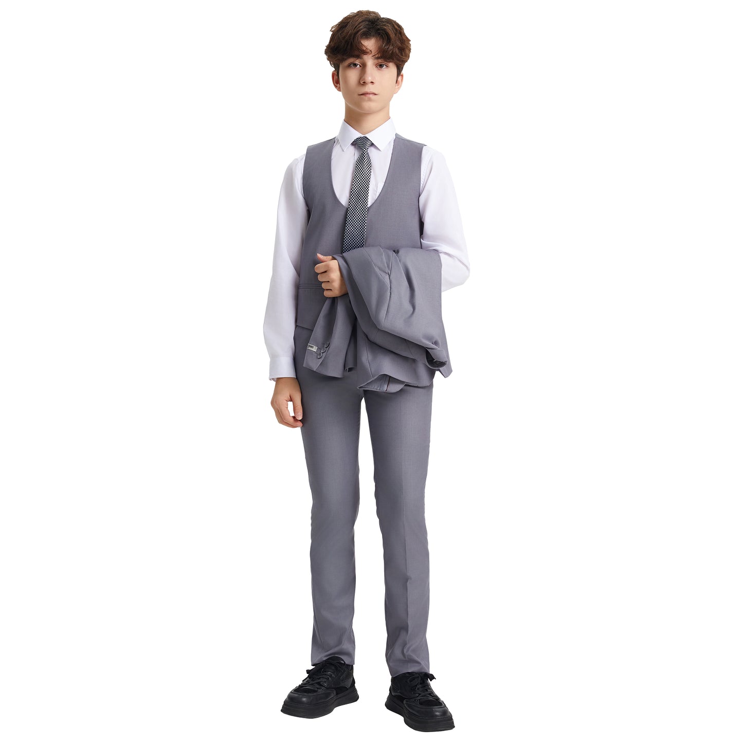 Stacy Adams Boy's 5pc Suit Set
