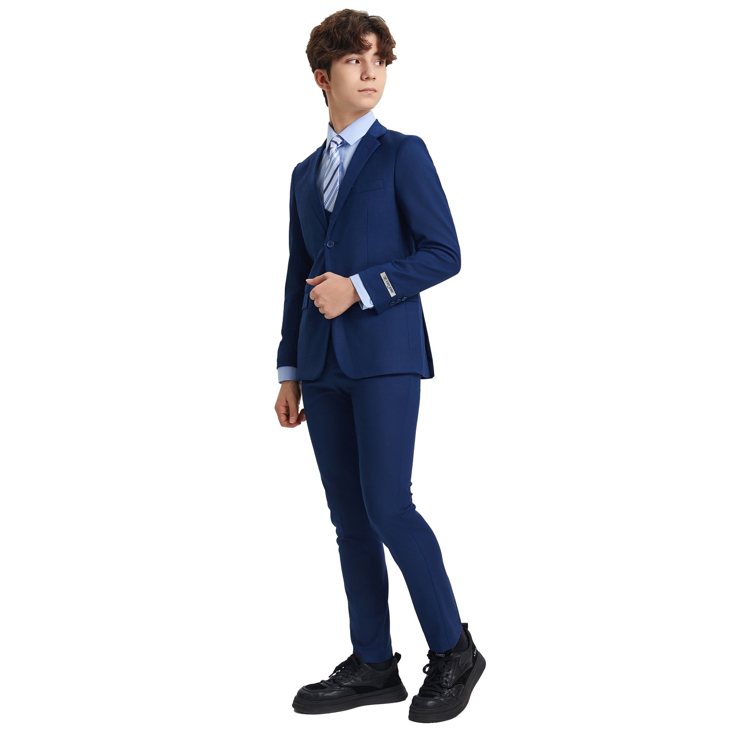 Stacy Adams Boy's 5pc Suit Set