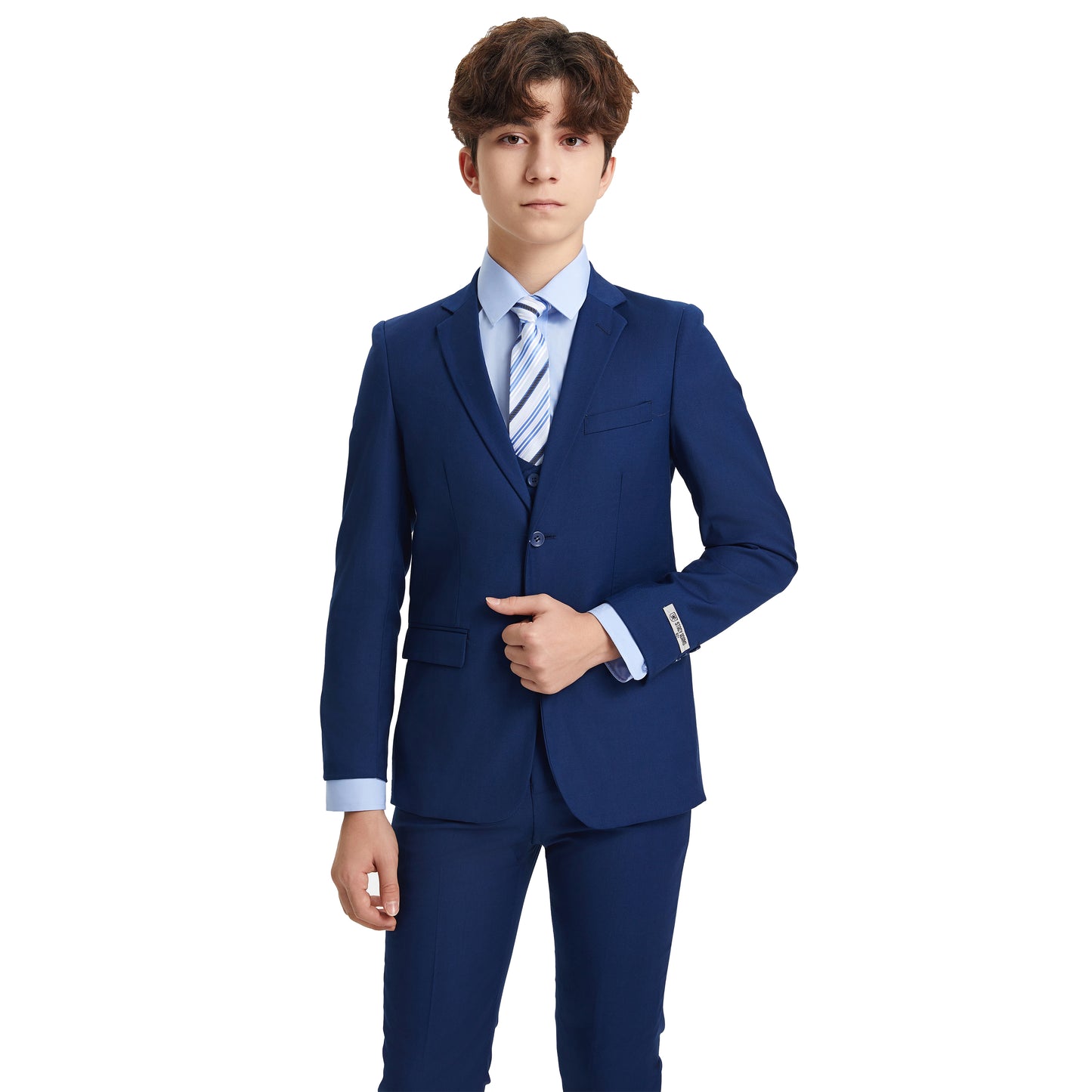 Stacy Adams Boy's 5pc Suit Set