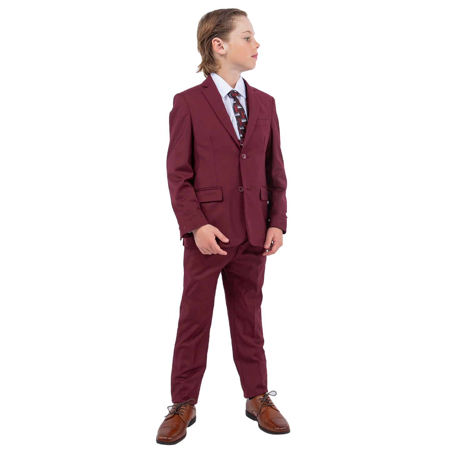 Stacy Adams Boy's 5pc Suit Set