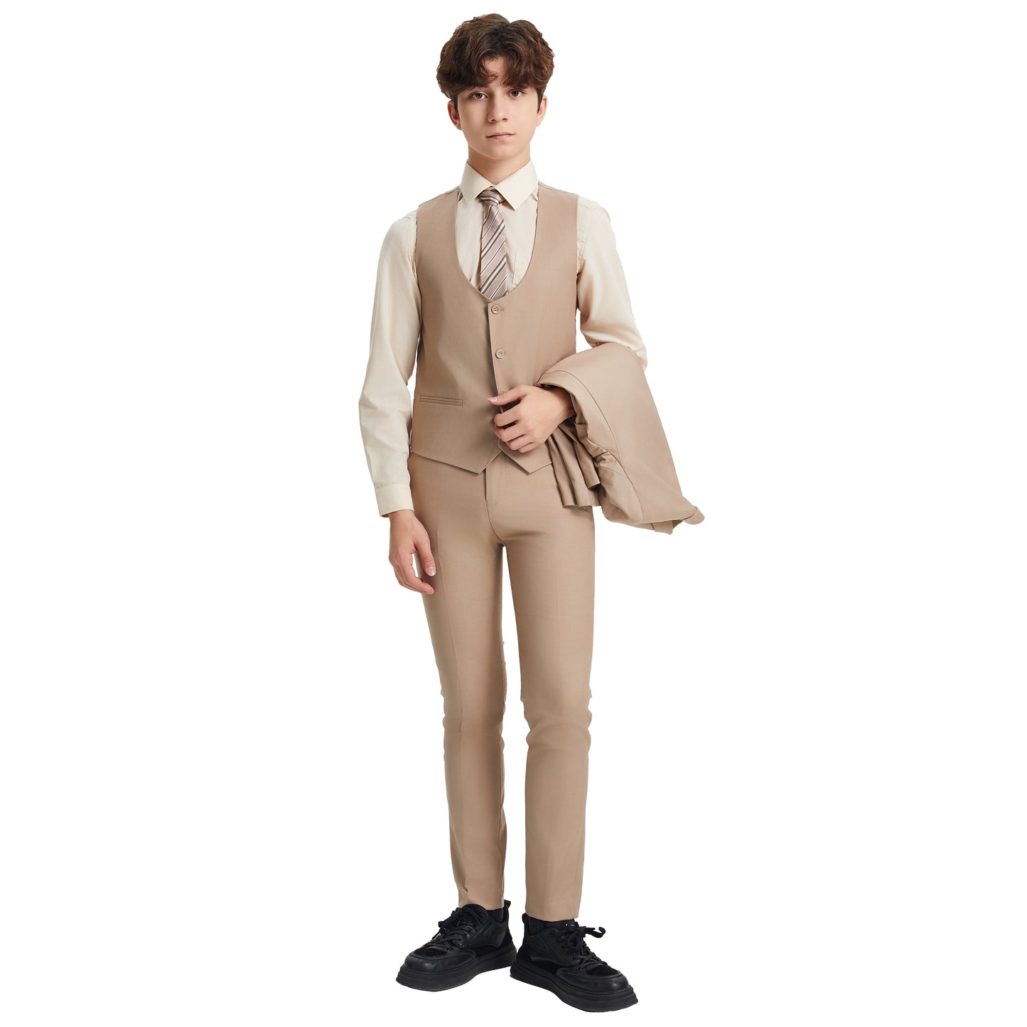 Stacy Adams Boy's 5pc Suit Set