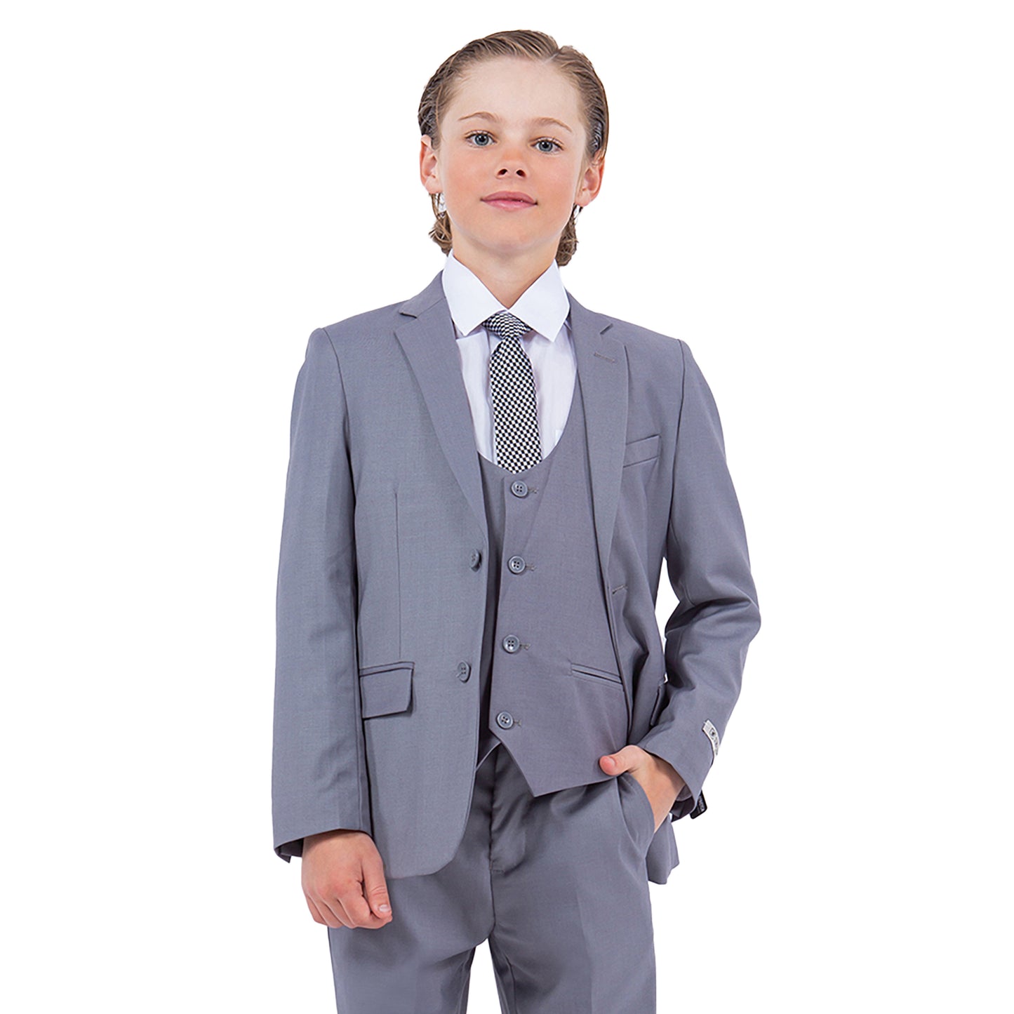 Stacy Adams Boy's 5pc Suit Set