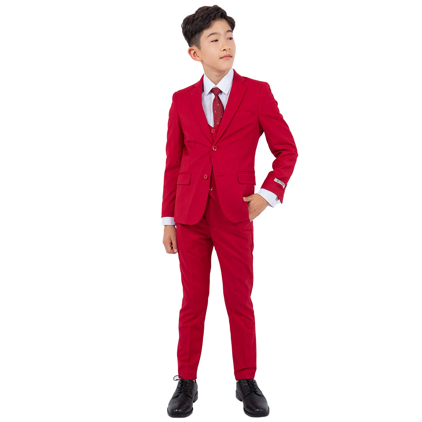 Stacy Adams Boy's 5pc Suit Set