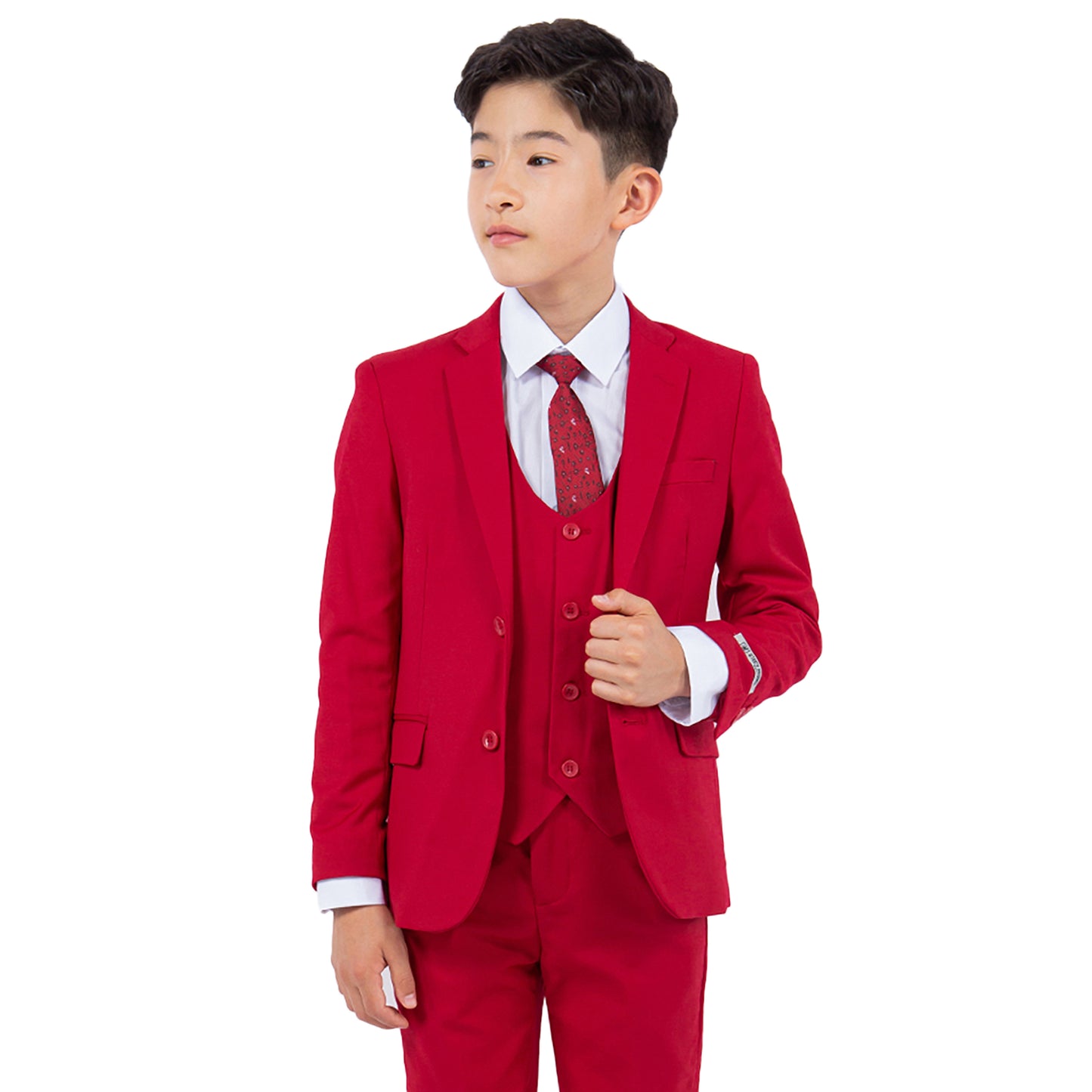 Stacy Adams Boy's 5pc Suit Set