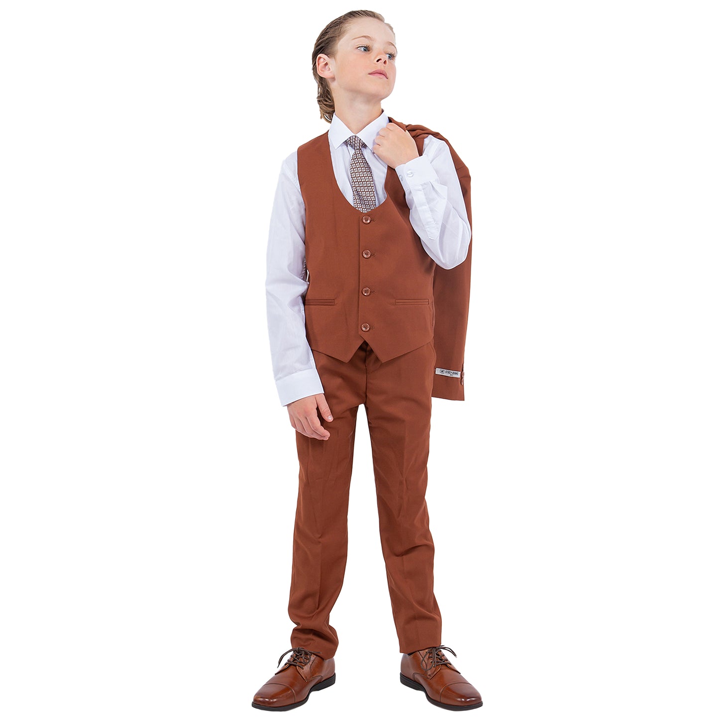 Stacy Adams Boy's 5pc Suit Set