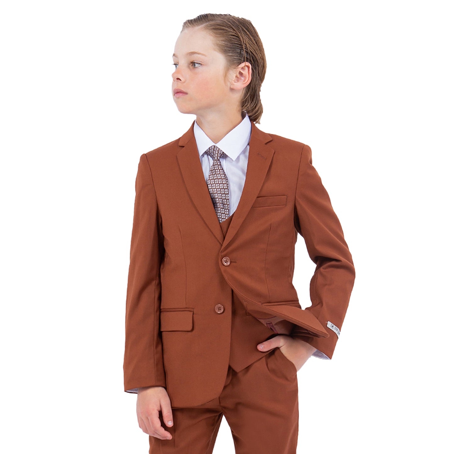 Stacy Adams Boy's 5pc Suit Set