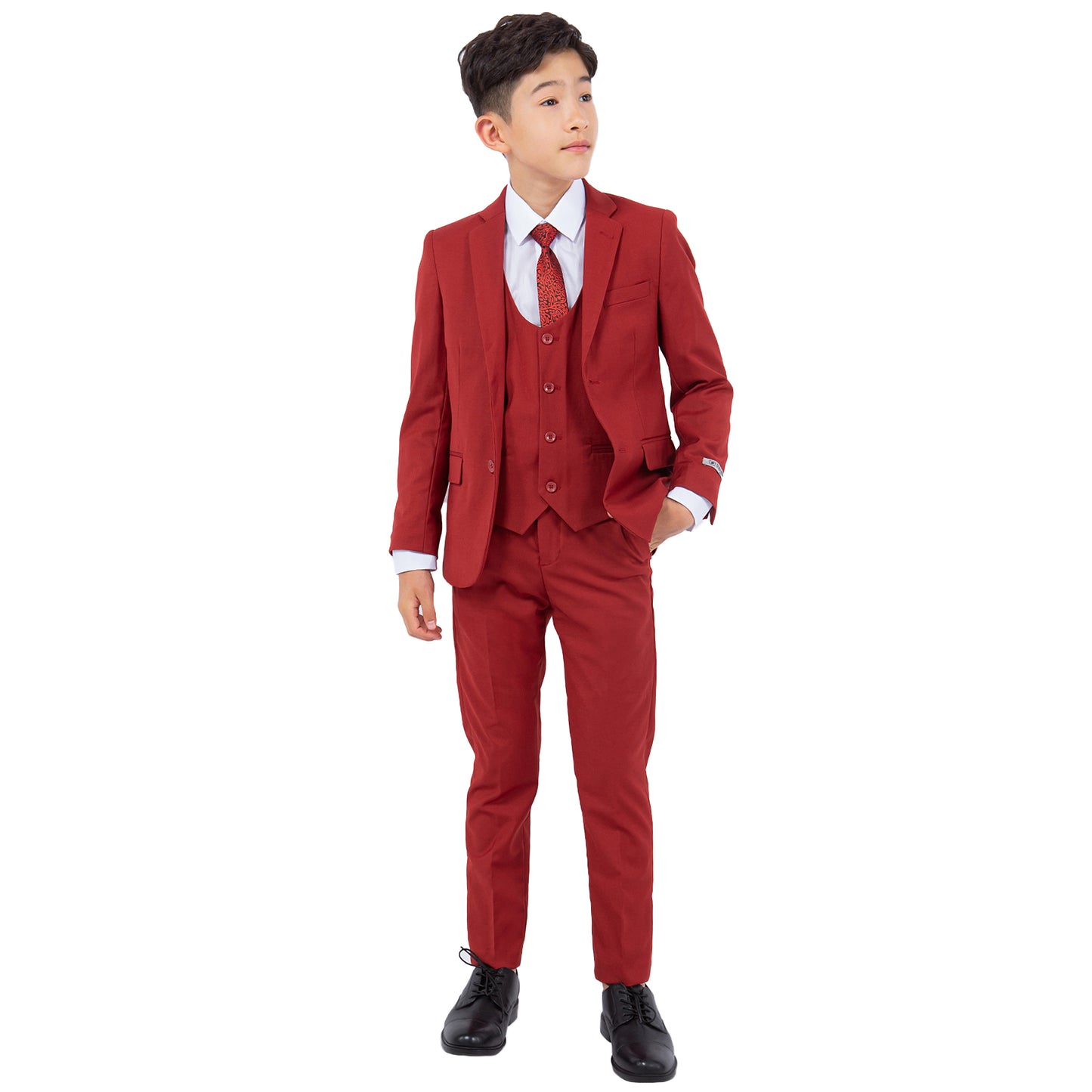 Stacy Adams Boy's 5pc Suit Set
