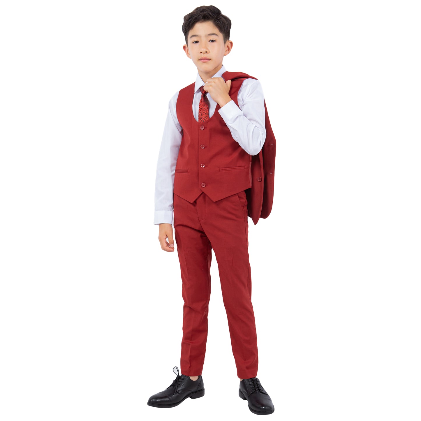 Stacy Adams Boy's 5pc Suit Set