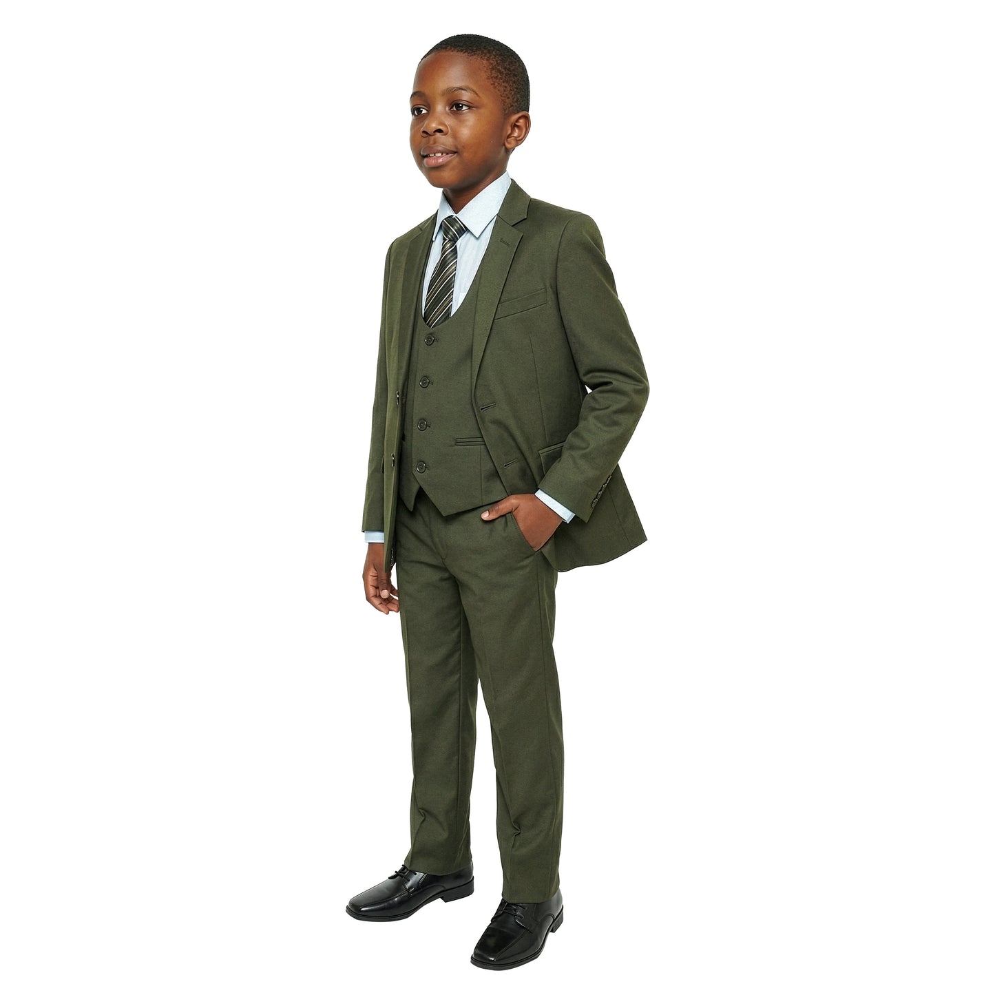 Stacy Adams Boy's 5pc Suit Set