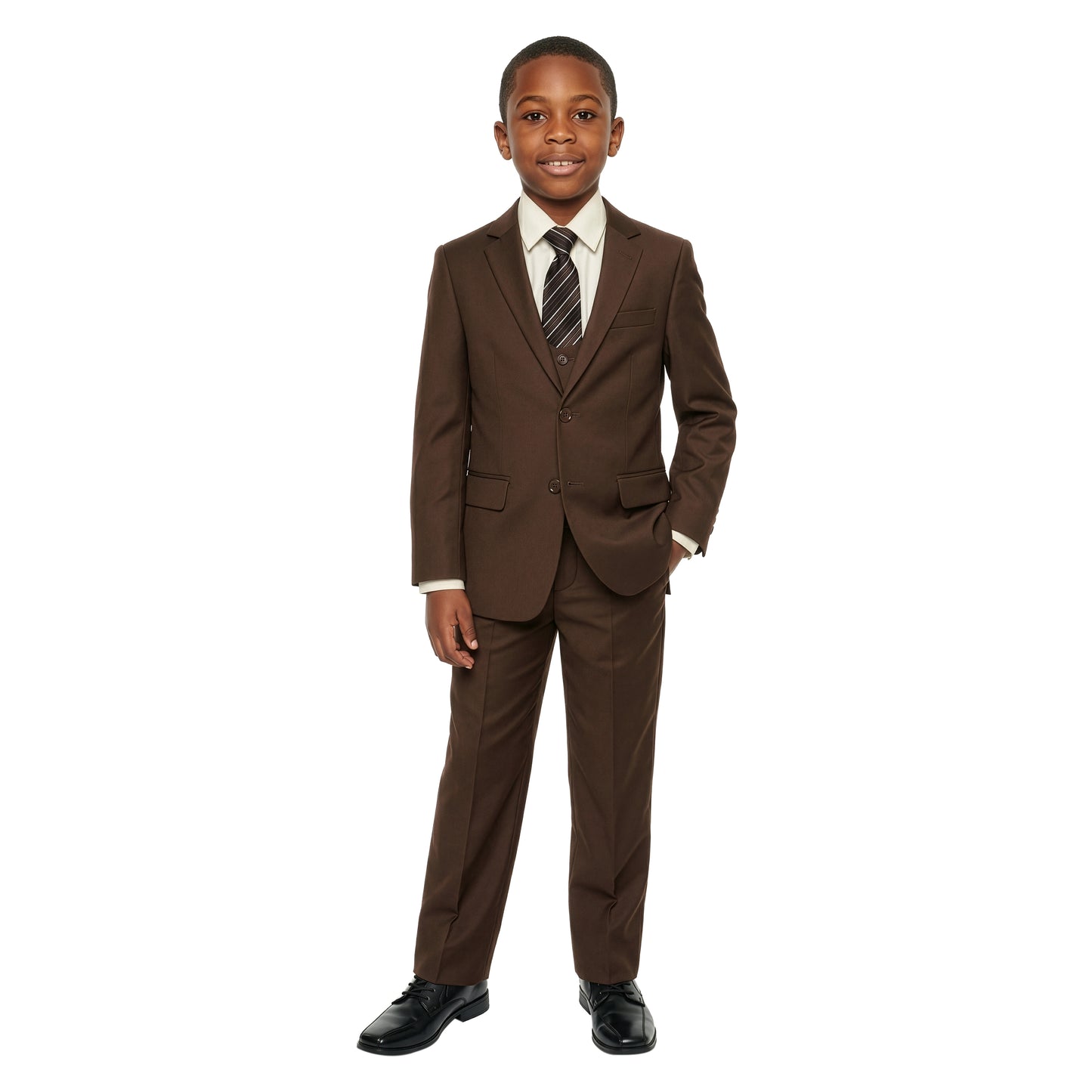 Stacy Adams Boy's 5pc Suit Set